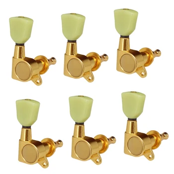 6pcs/Pack 6R Closed Machine Heads Tuners Gold Acoustic Guitar Accessory
6pcs/Pack 6R Closed Machine Heads Tuners Gold Acoustic Guitar Accessory