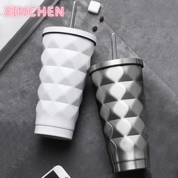 stainless steel insulated cup Vacuum Flasks Thermos 600ml Insulated Thermos Car Coffee Mug Travel Drink Bottle with Straw
stainless steel insulated cup Vacuum Flasks Thermos 600ml Insulated Thermos Car Coffee Mug Travel Drink Bottle with Straw