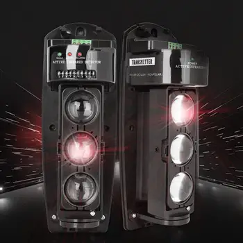 Triple Beam Alarm Photoelectric Infrared LED Detector Security System ( Detachable)
Triple Beam Alarm Photoelectric Infrared LED Detector Security System ( Detachable)
