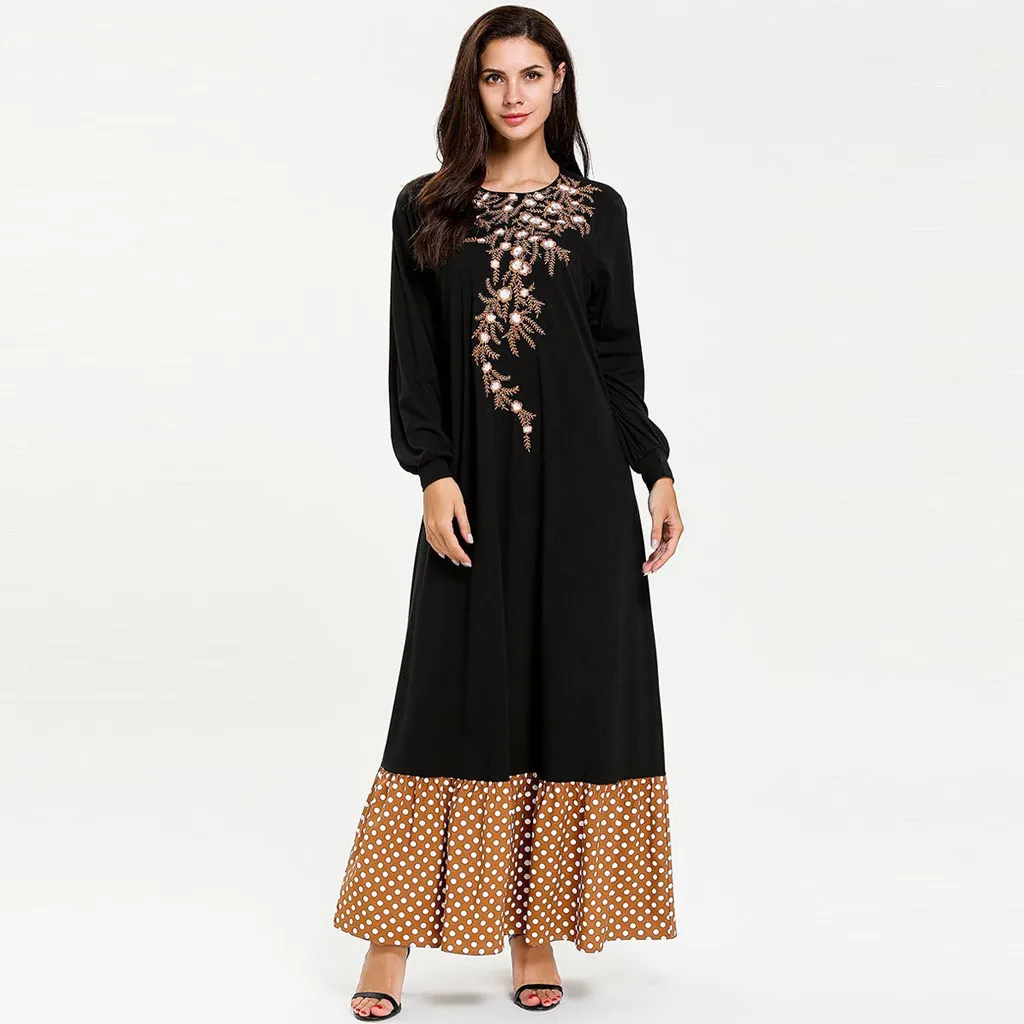 Абая для женщин мусульманские длинные абайские красивые платья средней длины
