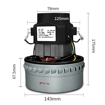 Brushless Vacuum Cleaner Motor High Speed 1200w1500w General Industrial BF501/502/X-YB1000 High-power DIY Electric Drill
Brushless Vacuum Cleaner Motor High Speed 1200w1500w General Industrial BF501/502/X-YB1000 High-power DIY Electric Drill