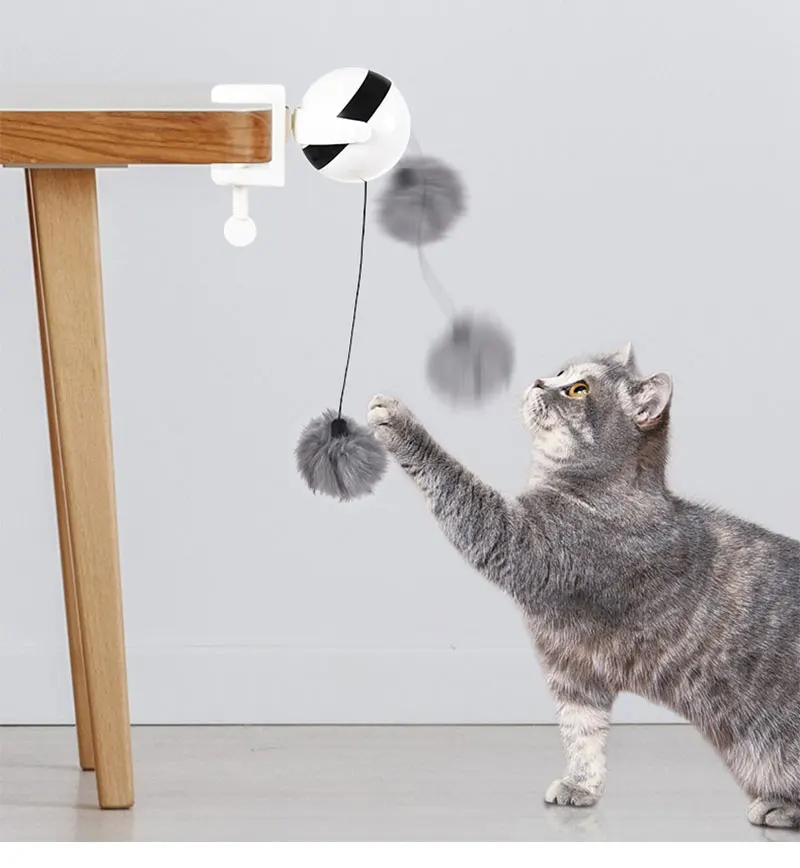 Electronic Motion Cat Toy Interactive Cat Teaser Toy Yo-Yo Lifting Ball Electric Flutter Rotating Interactive Puzzle Pet Toys
Electronic Motion Cat Toy Interactive Cat Teaser Toy Yo-Yo Lifting Ball Electric Flutter Rotating Interactive Puzzle Pet Toys