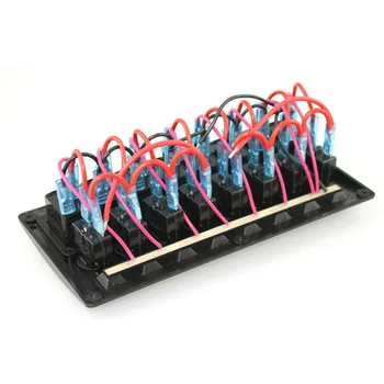 Replacement Switch Panel Boat Waterproof 8 Gang Rocker 12/24V Circuit Breaker Pre-wired
Replacement Switch Panel Boat Waterproof 8 Gang Rocker 12/24V Circuit Breaker Pre-wired