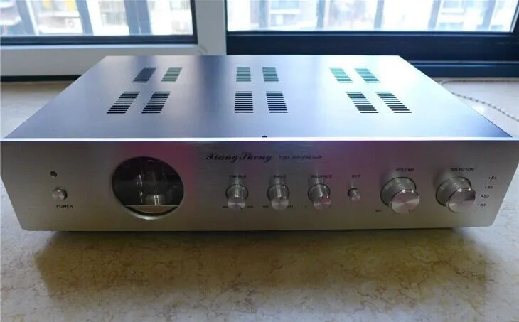 Новейший вакуумный трубчатый предусилитель XiangSheng 728A 12AT7*2 12AU7*2 6Z4*2 предварительный усилитель (100-240 В), частотная характеристика: 10 Гц ~ 30 кГц
Новейший вакуумный трубчатый предусилитель XiangSheng 728A 12AT7*2 12AU7*2 6Z4*2 предварительный усилитель (100-240 В), частотная характеристика: 10 Гц ~ 30 кГц