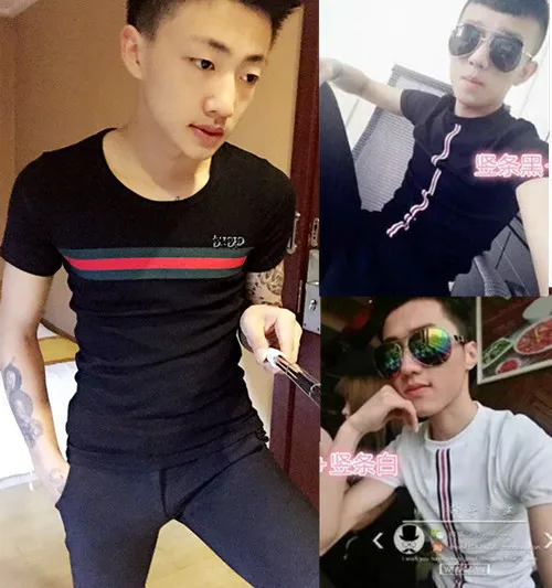 7778 Deft Reds Celebrity Style Men's Spring And Summer Days Short Sleeve T-shirt Elasticity Tight Social Lively Fella High Colla
7778 Deft Reds Celebrity Style Men's Spring And Summer Days Short Sleeve T-shirt Elasticity Tight Social Lively Fella High Colla