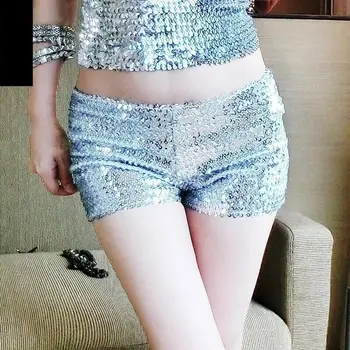 Women High Waist Fashion New Ladies Full Sequin Shorts Shiny Glitter Dance Hot Stretch Shorts
Women High Waist Fashion New Ladies Full Sequin Shorts Shiny Glitter Dance Hot Stretch Shorts