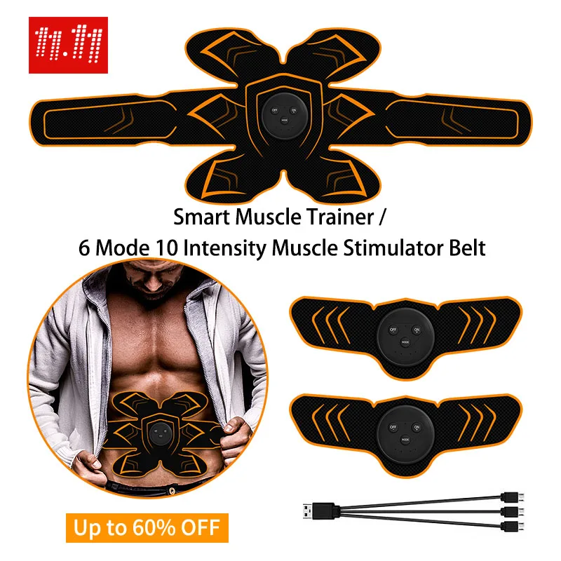 FOUAVRTEL 2019 Newest Abdominal Muscle Trainer Rechargable Wireless EMS Electric Exerciser Machine Deep Muscle Trainer Exerciser
FOUAVRTEL 2019 Newest Abdominal Muscle Trainer Rechargable Wireless EMS Electric Exerciser Machine Deep Muscle Trainer Exerciser