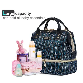 Diaper Bag Multi-Function Travel Backpack Handbag Nappy Bags for Baby Care Large Capacity with Insulted Pocket Dark Blue
Diaper Bag Multi-Function Travel Backpack Handbag Nappy Bags for Baby Care Large Capacity with Insulted Pocket Dark Blue