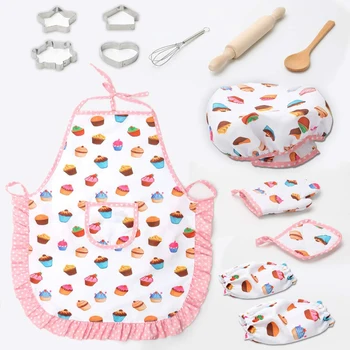 Kids Child Chef Role Play Costume Bakeware Cooking Baking Clothes with Apron
Kids Child Chef Role Play Costume Bakeware Cooking Baking Clothes with Apron