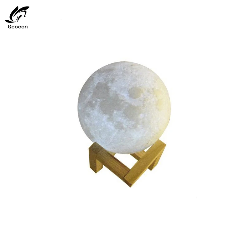 Geoeon USB Rechargeable 3D Print Moon Lamp 2 Color Touch Bedroom table Night Light Decor blub Creative Gift chargeable blub D501
Geoeon USB Rechargeable 3D Print Moon Lamp 2 Color Touch Bedroom table Night Light Decor blub Creative Gift chargeable blub D501