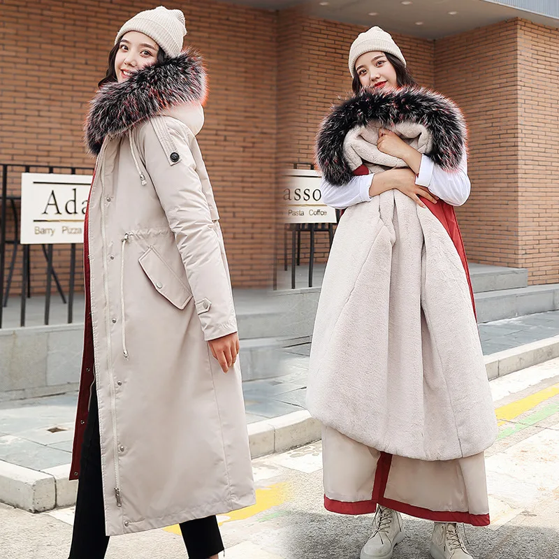 2019 Autumn And Winter New Style down Jacket Women's Korean-style Long Loose-Fit Waist Hugging Deconstructable Inner Wearing Fur
2019 Autumn And Winter New Style down Jacket Women's Korean-style Long Loose-Fit Waist Hugging Deconstructable Inner Wearing Fur