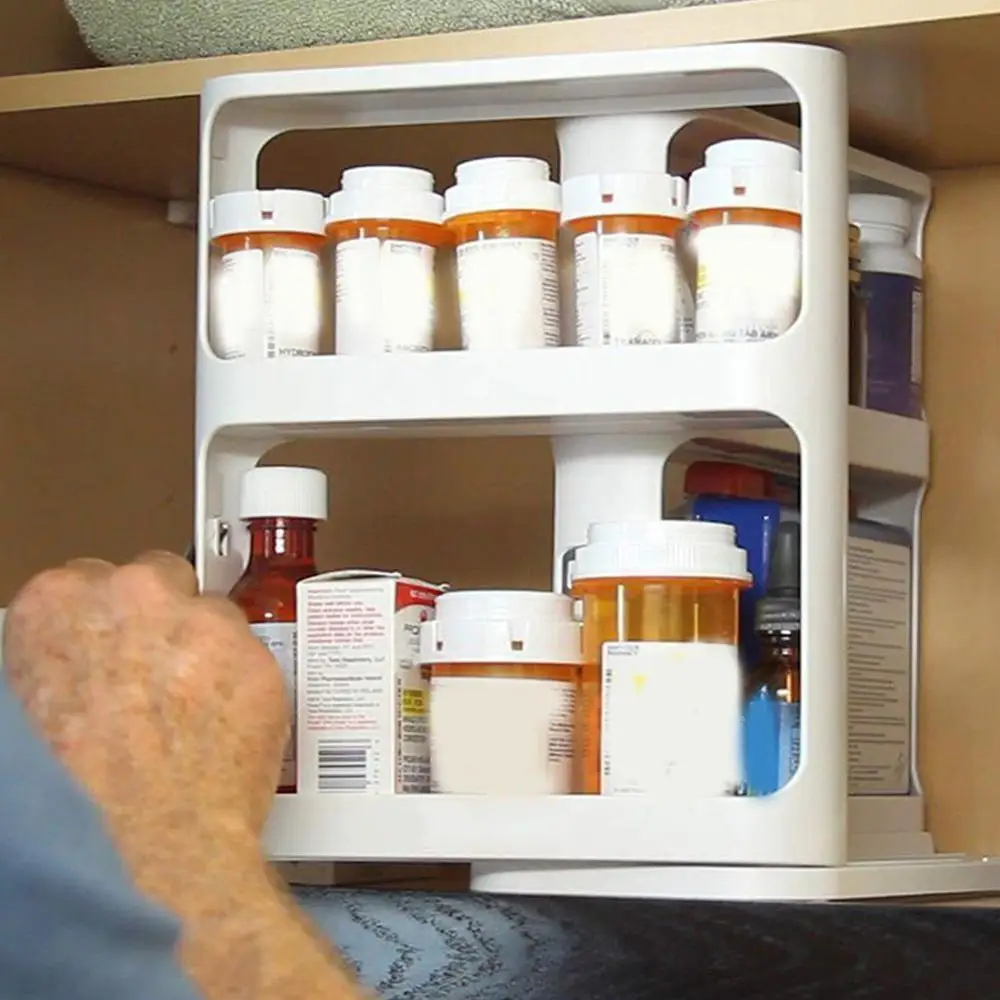 2 Layer Rotating Kitchen Spice Jar Bottle Storage Rack Kitchen Bottle Storage Organization Decorative Shelves Slide Cabinet
2 Layer Rotating Kitchen Spice Jar Bottle Storage Rack Kitchen Bottle Storage Organization Decorative Shelves Slide Cabinet