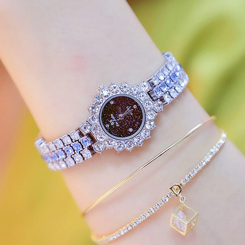 Silver Watch For Women Diamond Jewelry Gem Watch Luxury Brand Elegant Ladies Dress Wrist Watches Steel Belt Clock zegarek damski
Silver Watch For Women Diamond Jewelry Gem Watch Luxury Brand Elegant Ladies Dress Wrist Watches Steel Belt Clock zegarek damski