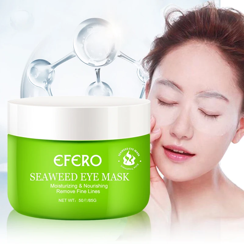 EFERO 50PCS Seaweed Collagen Eye Masks Anti Age Eye Wrinkle Reduce Dark Circles Eye Mask Under the Eye Patches Gel Sleep Masks
EFERO 50PCS Seaweed Collagen Eye Masks Anti Age Eye Wrinkle Reduce Dark Circles Eye Mask Under the Eye Patches Gel Sleep Masks