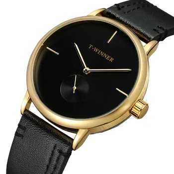 T-WINNER Men Automatic Watch Gold Mesh Band Brief Small Seconds Dial Luxury Mechanical Watch Men Fashion Business Wristwatch
T-WINNER Men Automatic Watch Gold Mesh Band Brief Small Seconds Dial Luxury Mechanical Watch Men Fashion Business Wristwatch