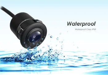 

Waterproof Universal Night Vision 170 degrees CCD Packing Assistance Auto Parking Reverse Camera compatible for all cars