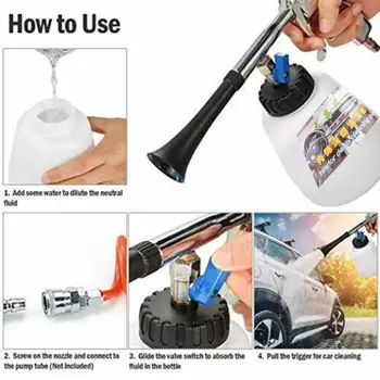 Car High Pressure Washer Automobiles Water Gun Car Dry Cleaning Gun Deep Clean Washing Accessories Tornado Cleaning Tool Styling
Car High Pressure Washer Automobiles Water Gun Car Dry Cleaning Gun Deep Clean Washing Accessories Tornado Cleaning Tool Styling