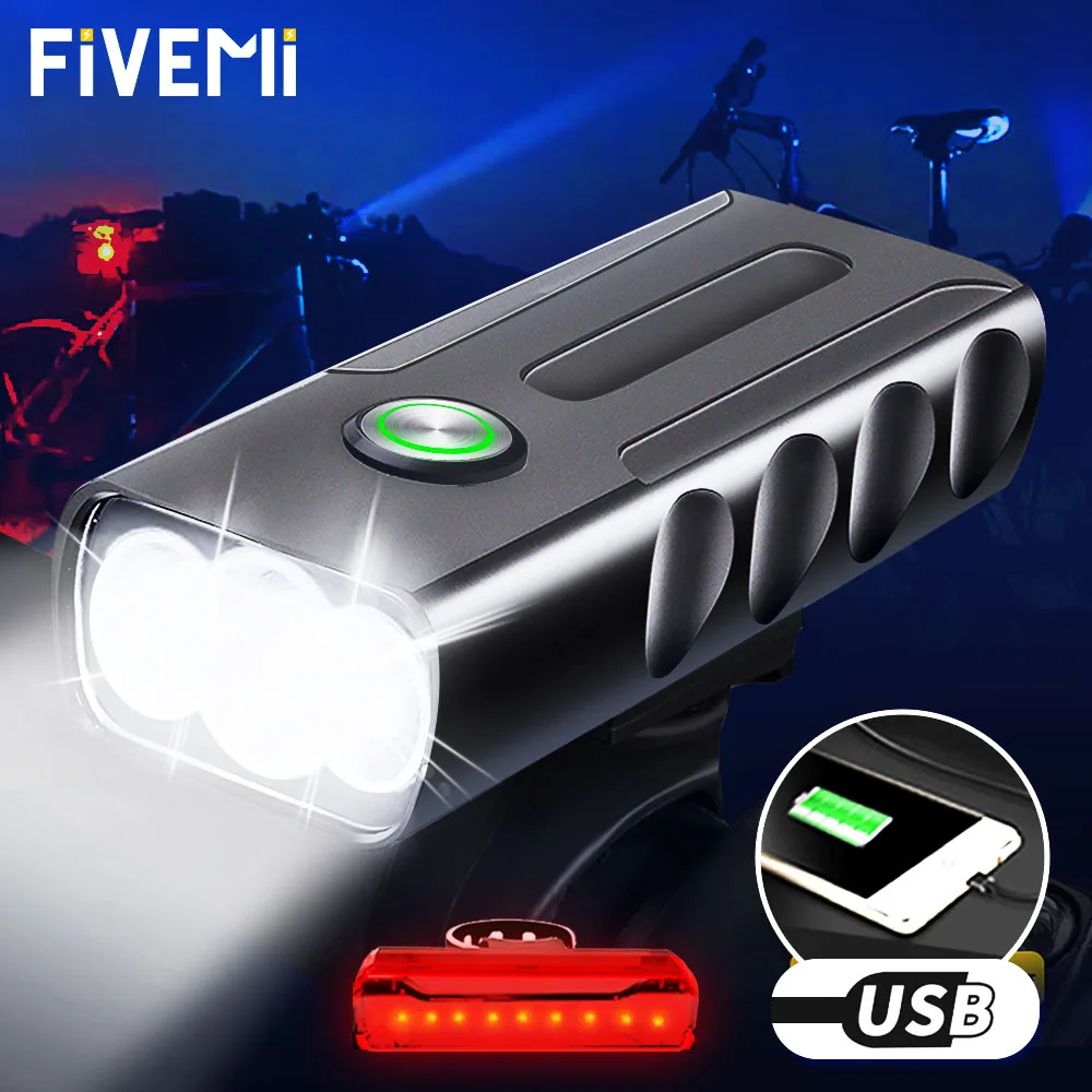 20000Lums Bicycle Light L2/T6 LED Bike Light USB Rechargeable bike Flashlight Bicycle Front Light as Power Bank Bike Accessories
20000Lums Bicycle Light L2/T6 LED Bike Light USB Rechargeable bike Flashlight Bicycle Front Light as Power Bank Bike Accessories