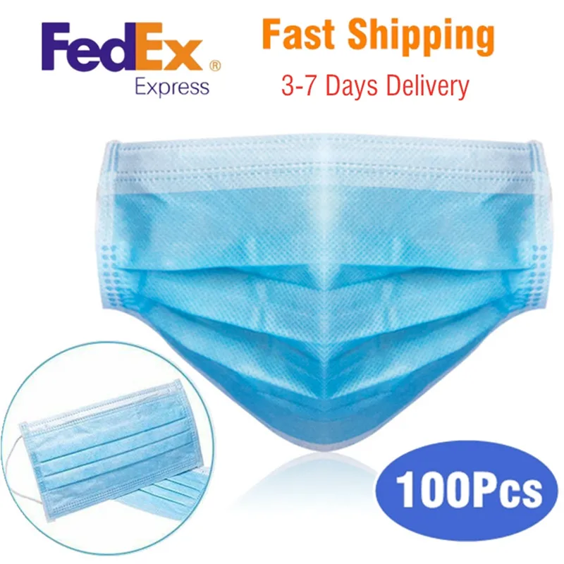 100Pcs Disposable Mask 3 Layer dust protection Masks 25meltblown cloth Anti-Pollution Safety Face Mouth Masks Breath
100Pcs Disposable Mask 3 Layer dust protection Masks 25meltblown cloth Anti-Pollution Safety Face Mouth Masks Breath