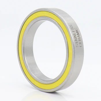 6806-2RS Stainless Bearing 30*42*7 mm ( 1 PC ) ABEC-3 6806 RS Bicycle BB30 Bracket Bottom 30 42 7 Ceramic Balls Bearings
6806-2RS Stainless Bearing 30*42*7 mm ( 1 PC ) ABEC-3 6806 RS Bicycle BB30 Bracket Bottom 30 42 7 Ceramic Balls Bearings