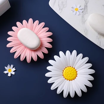 Double Layer Drain Soap Box Soap Storage Box Bin Container Portable Flower Daisy-shaped Soap Dishes Holder Bathroom SuppliesSD
Double Layer Drain Soap Box Soap Storage Box Bin Container Portable Flower Daisy-shaped Soap Dishes Holder Bathroom SuppliesSD