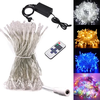 DC12V Fairy LED String Light 10M 20M 30M 50M LED Garland Light with EU/US/AU/UK Plug Dimmer for Christmas Wedding Decoration 
DC12V Fairy LED String Light 10M 20M 30M 50M LED Garland Light with EU/US/AU/UK Plug Dimmer for Christmas Wedding Decoration