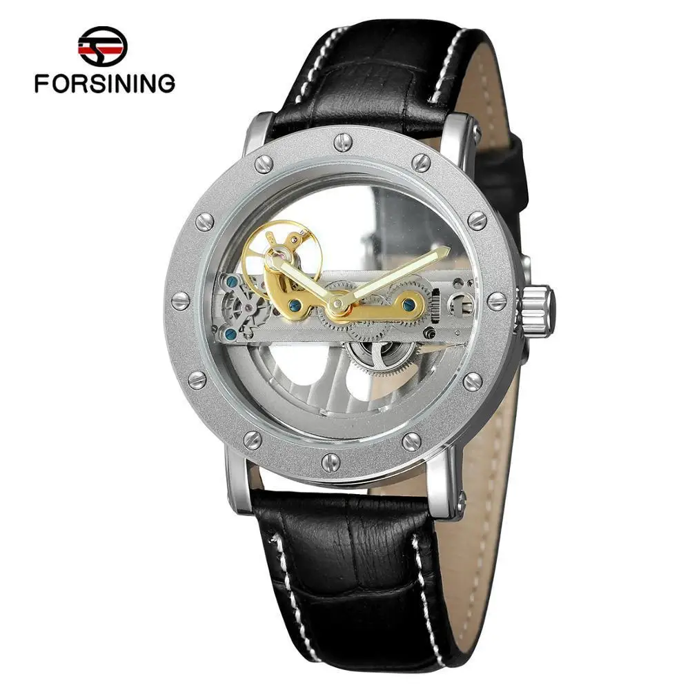 Forsining Mechanical Wrist Watch Stylish Two-Sided Hollow out Watch Tourbillon Analog Watch MEN'S Watch
Forsining Mechanical Wrist Watch Stylish Two-Sided Hollow out Watch Tourbillon Analog Watch MEN'S Watch