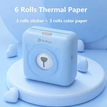 Mini Portable Thermal Printer Photo Pocket Photo Printer 57 mm Printing Wireless Bluetooth Android IOS Printers
Mini Portable Thermal Printer Photo Pocket Photo Printer 57 mm Printing Wireless Bluetooth Android IOS Printers