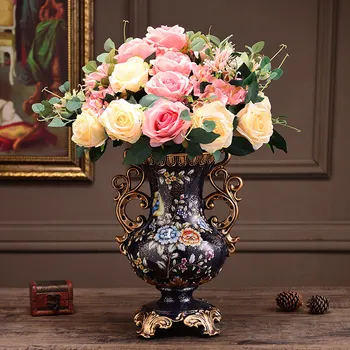 ALICE EUROPEAN RETRO REISN VASE SIMULATION FLOWER ARRANGEMENT HOME LIVINGROOM DECORATION ORNAMENTS TV CABINET PORCH CRAFTS ART
ALICE EUROPEAN RETRO REISN VASE SIMULATION FLOWER ARRANGEMENT HOME LIVINGROOM DECORATION ORNAMENTS TV CABINET PORCH CRAFTS ART