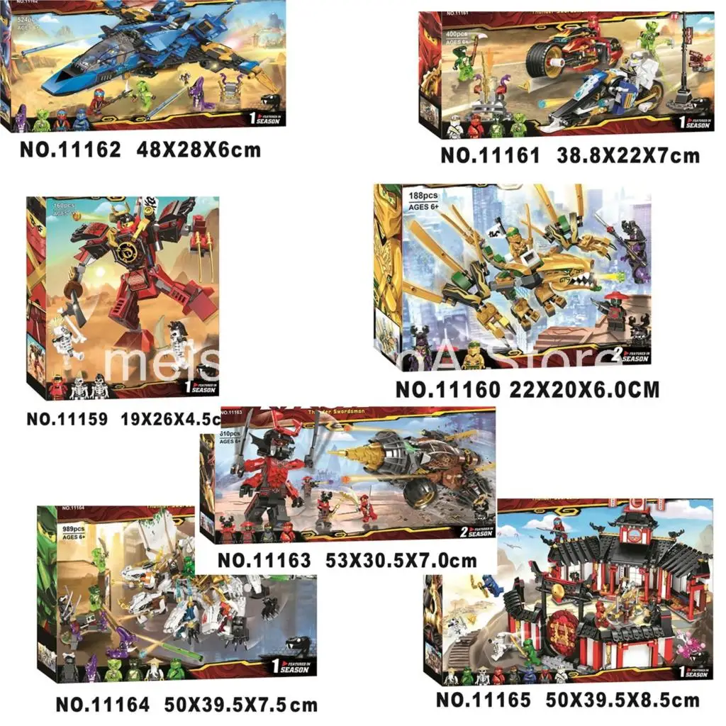 Hot sale Ninjagoe Monastery of Spinjitzu Building Blocks Model Kit Bricks Compatible With Ninja 70670 70669 Toys Gift For KIDS
Hot sale Ninjagoe Monastery of Spinjitzu Building Blocks Model Kit Bricks Compatible With Ninja 70670 70669 Toys Gift For KIDS