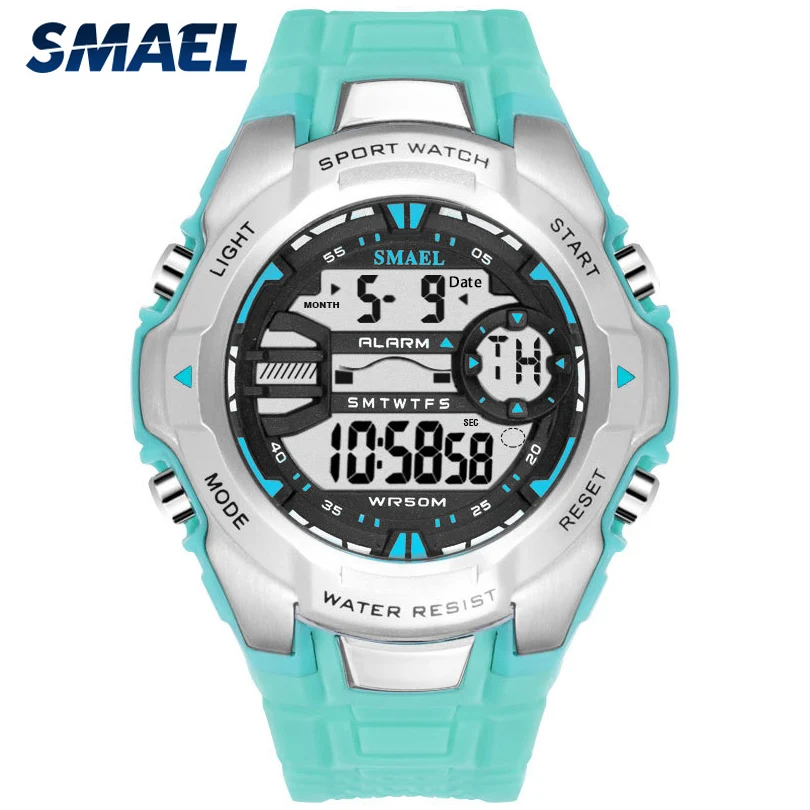 SMAEL 1340 Men Digital Watch LED Display Waterproof Male Wristwatches Chronograph Calendar Alarm Sport Watches Relogio Masculino
SMAEL 1340 Men Digital Watch LED Display Waterproof Male Wristwatches Chronograph Calendar Alarm Sport Watches Relogio Masculino