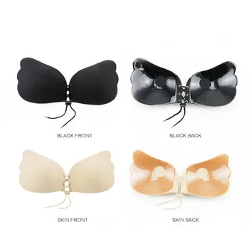 New Sexy Strapless Backless Bra Super Push Up Invisible Non Slip Plus Size Self Adhesive Bra Silicone Bh 
New Sexy Strapless Backless Bra Super Push Up Invisible Non Slip Plus Size Self Adhesive Bra Silicone Bh