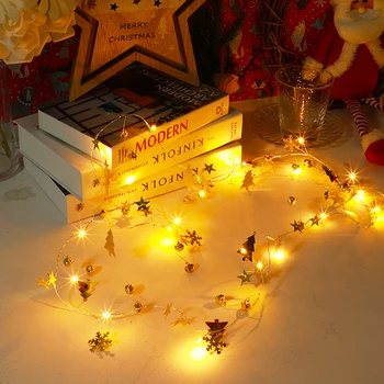 Led Christmas Light String 20LED Battery Box 2m Snowflake Room Decoration Christmas Tree String Christmas Lighting Bell Light
Led Christmas Light String 20LED Battery Box 2m Snowflake Room Decoration Christmas Tree String Christmas Lighting Bell Light