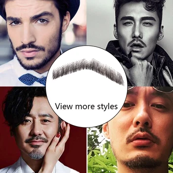TALANG Weave Lace Invisible Fake Beard Man Mustache Makeup for Makeup Synthetic Fake Hair Cospaly Party Tools
TALANG Weave Lace Invisible Fake Beard Man Mustache Makeup for Makeup Synthetic Fake Hair Cospaly Party Tools