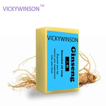Ginseng handmade soap 50g Revitalizing Soap Bath Deep Cleanser Soap Bar Psoriasis Eczema Anti Fungus Bath Whitening Soap 
Ginseng handmade soap 50g Revitalizing Soap Bath Deep Cleanser Soap Bar Psoriasis Eczema Anti Fungus Bath Whitening Soap