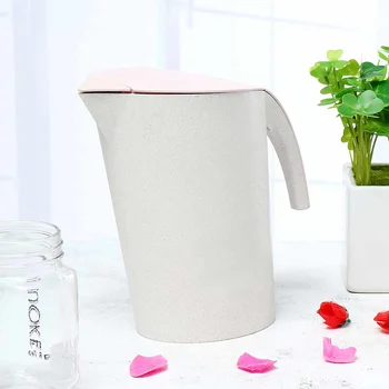 Big Capacity Water Pitcher Leak-proof Water Kettle Beverage Jug Milk Home Kitchen Wheat Fiber Cold Water Container Supplies 2L
Big Capacity Water Pitcher Leak-proof Water Kettle Beverage Jug Milk Home Kitchen Wheat Fiber Cold Water Container Supplies 2L