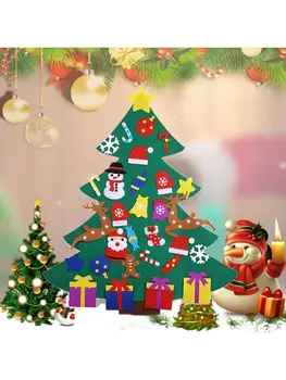 Kids DIY Felt Christmas Tree Decoration Santa Snowman Ornament Children New Year 67JB
Kids DIY Felt Christmas Tree Decoration Santa Snowman Ornament Children New Year 67JB