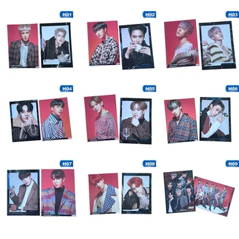 

2 Sheets/Set ATEEZ New Album Music Band Posters Wall Prints Glossy Papers Good Quality Bedroom Decoration