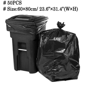 50 Pcs Big Capacity Trash Bag Heavy Duty 15 Gallon Extra Large Commercial Trash Bag Garbage Yard Black Hotel Market Trash Bags
50 Pcs Big Capacity Trash Bag Heavy Duty 15 Gallon Extra Large Commercial Trash Bag Garbage Yard Black Hotel Market Trash Bags