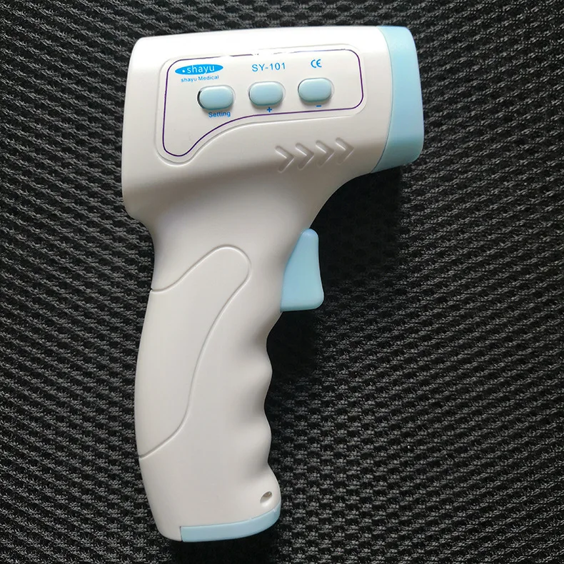 Household Non-contact Human Electronic Thermometer Handheld Infrared Forehead Pyrometers Multiple Temperature Modes Selectable
Household Non-contact Human Electronic Thermometer Handheld Infrared Forehead Pyrometers Multiple Temperature Modes Selectable