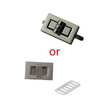 Metal Rectangle Shape Clasp Turn Lock Twist Lock DIY Handbag Bag Purse Hardware L4ME
Metal Rectangle Shape Clasp Turn Lock Twist Lock DIY Handbag Bag Purse Hardware L4ME
