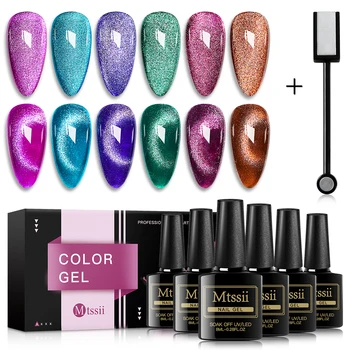 Mtssii 9D Chameleon Magnetic Gel Nail Polish Set 5ml Long Lasting Shining Laser Cat Eye Nail Art Gel Varnish DIY Manicure
Mtssii 9D Chameleon Magnetic Gel Nail Polish Set 5ml Long Lasting Shining Laser Cat Eye Nail Art Gel Varnish DIY Manicure