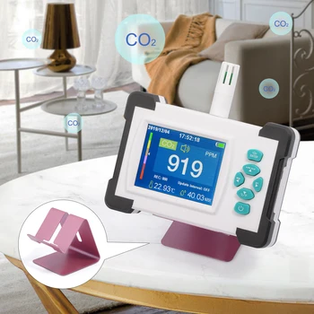 EHDIS Carbon Dioxide Detector Portable CO2 Test Meter Sensor Carbon Dioxide Air Quality Detector CO2 Meter Monitor Gas Analyzer
EHDIS Carbon Dioxide Detector Portable CO2 Test Meter Sensor Carbon Dioxide Air Quality Detector CO2 Meter Monitor Gas Analyzer