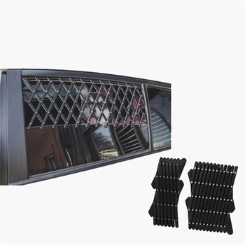 

Pet Car Window Fence Dog Safety Gate Ingenious Universal Puppy Travel Isolation Barrier Adjustable Mesh Guard Pets Supplies