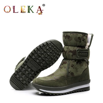 OLEKA Mid-calf Winter Women Boots Platform Pleated Round Toe Boots For Women Concise Style Snow Boots Warm Faux Wool New AS282
OLEKA Mid-calf Winter Women Boots Platform Pleated Round Toe Boots For Women Concise Style Snow Boots Warm Faux Wool New AS282
