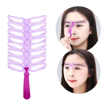 8 In 1 Eyebrow Stencils Makeup Shaping Defining Grooming Drawing Eyebrow Template Reusable Design Eyebrows Tool Styling Tool
8 In 1 Eyebrow Stencils Makeup Shaping Defining Grooming Drawing Eyebrow Template Reusable Design Eyebrows Tool Styling Tool