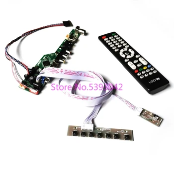 KIT for LP156WH3 (TL)(A1)/(TL)(A2)/(TL)(A3) LVDS 40Pin LCD panel 1366*768 HDMI VGA USB AV remote+keyboard TV control drive board
KIT for LP156WH3 (TL)(A1)/(TL)(A2)/(TL)(A3) LVDS 40Pin LCD panel 1366*768 HDMI VGA USB AV remote+keyboard TV control drive board