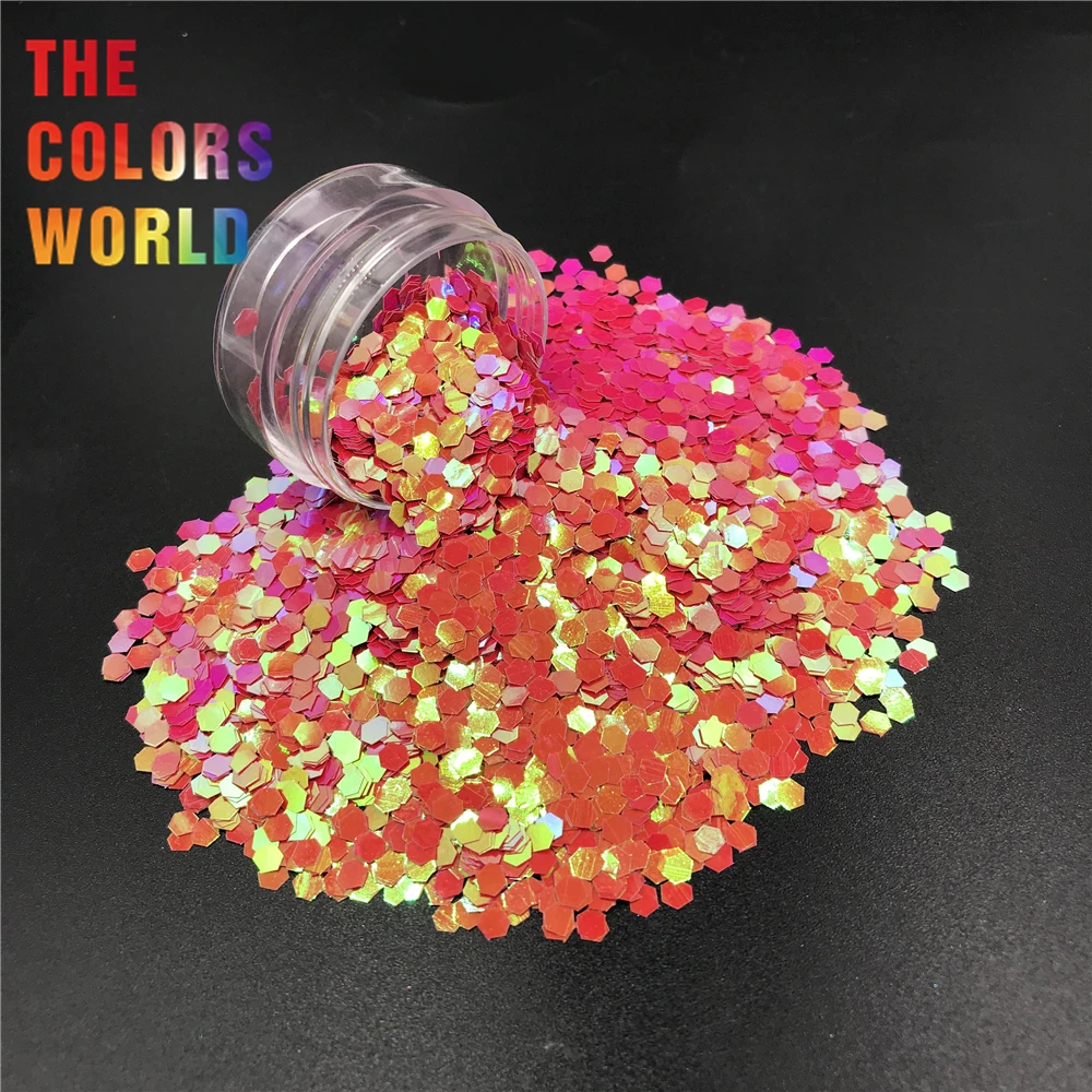 TCI08 Pearlescent Iridescent Flame Red Color Hexagon Shape Nail Glitter Nail Art Decoration Tattoo Tumbler Crafts DIY Accessorie
TCI08 Pearlescent Iridescent Flame Red Color Hexagon Shape Nail Glitter Nail Art Decoration Tattoo Tumbler Crafts DIY Accessorie