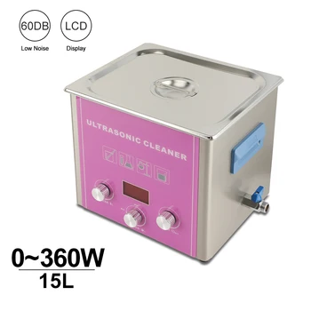 Mechanical LCD Display Ultrasonic Cleaner 15L Tank Temperature Time Set DPF Oil Rust Wash Machine
Mechanical LCD Display Ultrasonic Cleaner 15L Tank Temperature Time Set DPF Oil Rust Wash Machine