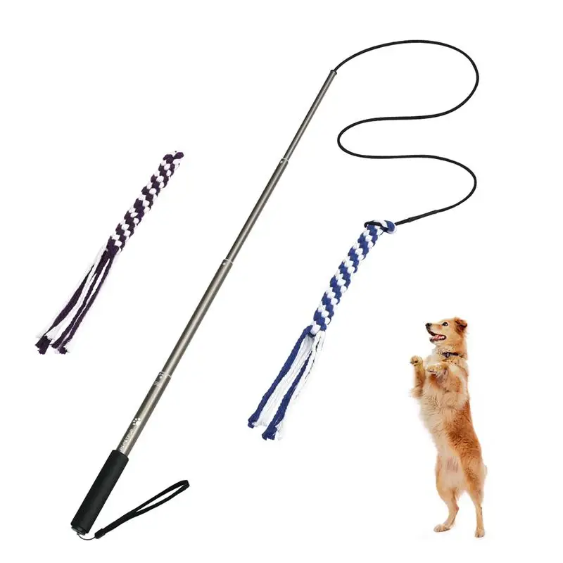 Retractable Pet Dogs Teaser Interactive Dog Teaser Extendable Flirt Pole Funny Chasing Tail Teaser And Exerciser For Pet Cat Dog
Retractable Pet Dogs Teaser Interactive Dog Teaser Extendable Flirt Pole Funny Chasing Tail Teaser And Exerciser For Pet Cat Dog